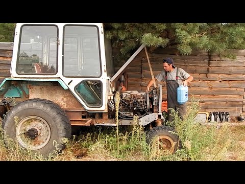 Видео: Т-25с японьчик. Запускаю, навеска..