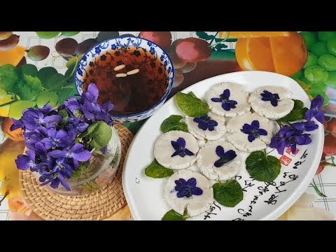 Видео: Что едят на Корейский Новый Год 설날 рецепт Sujeonggwa Korean Punch & Hwajeon flower cake 화전 수정과