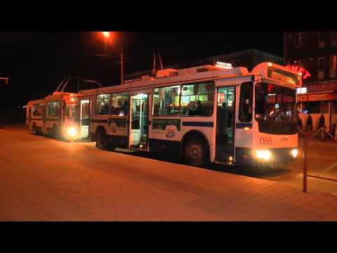 Видео: Робота нічних тролейбусів