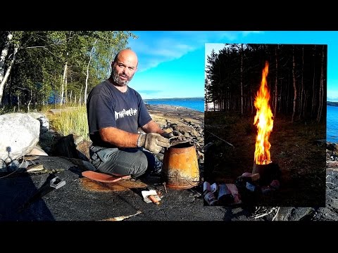Видео: Походная печка - ВЕДРОПЕЧЬ