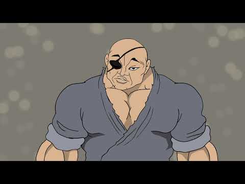 Видео: Доппо против Кехаи (Боец Баки)