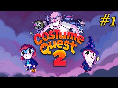 Видео: Сладость или гадость ☀ Costume Quest 2 Прохождение игры #1