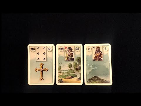 Видео: Тучи в триадах Ленорман