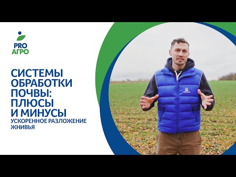 Видео: Системы обработки почвы. Плюсы и минусы. Ускоренное разложение жнивья