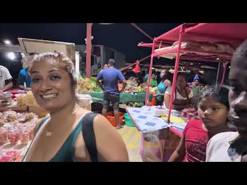 Видео: СОВЕРШЕННО НОВЫЙ НОЧНОЙ РЫНОК В ГАЙАНЕ