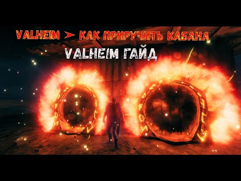 Видео: Valheim ➤ Как Приручить Кабана ➤ Valheim Гайд