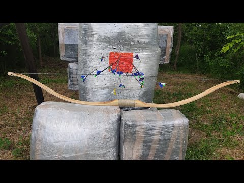 Видео: Плоский лук из акации гледичией ,