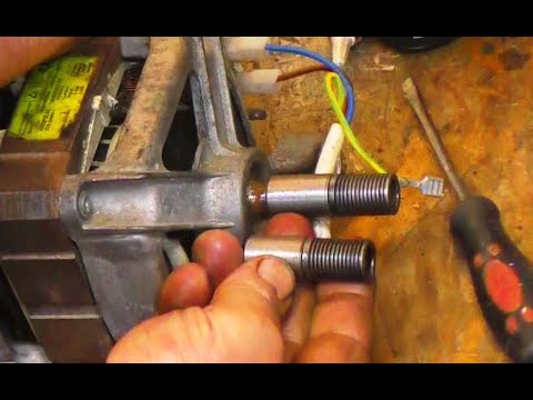 Видео: Удлиняю вал мотора от стиралки с заменой шкивов.