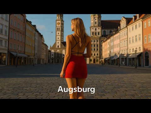 Видео: Аугсбург 😍 Прогулка по прекрасной Баварии, Германия 2025 - Родина Леопольда Моцарта