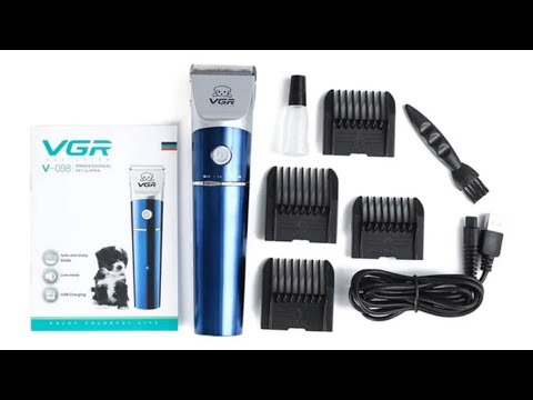 Видео: Стрижка Кота Анькина. VGR V-098 voyager