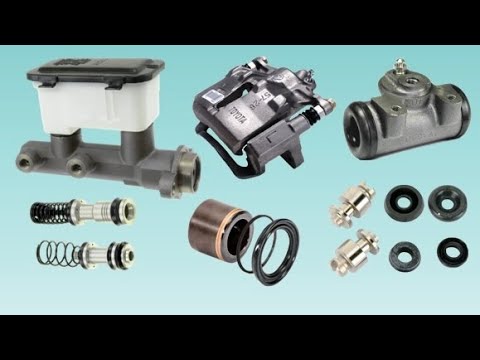 Видео: Компоненты гидравлической тормозной системы