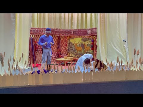Видео: Әбіш Кекілбайұлы “Бәсеке” драмалық қойылым