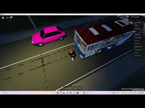 Видео: Я играю в Roblox и Троллейбусный Плейс Веда и троллейбус зиу 10 в трп 2.0