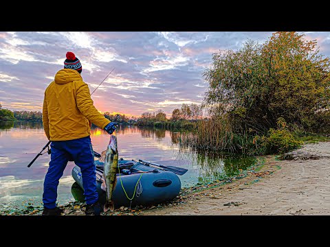 Видео: 🐦‍🔥КРУТЕЗНА ОСІННЯ РИБОЛОВЛЯ! 🐟 Окунь,судак на спінінг, на силікон!