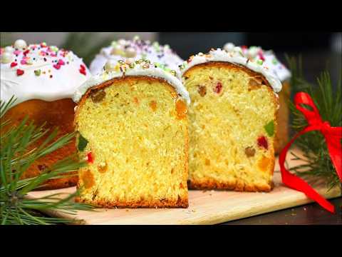 Видео: КУЛИЧ РЕЦЕПТ | EASTER CAKE 🐣✨