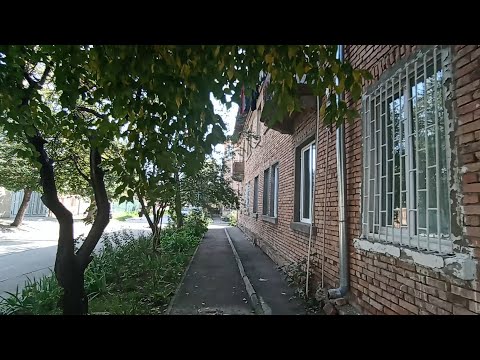 Видео: Прогулка по Рустави 09.10.2025 (улица Льва Толстого в Интернатах)