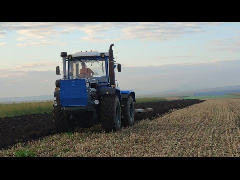 Видео: Осіння оранка під посів пшениці. ХТЗ-17221 І ПЛН-5.35 