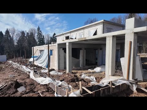 Видео: Дом на монолитном каркасе - проверка строительства и опять ошибки