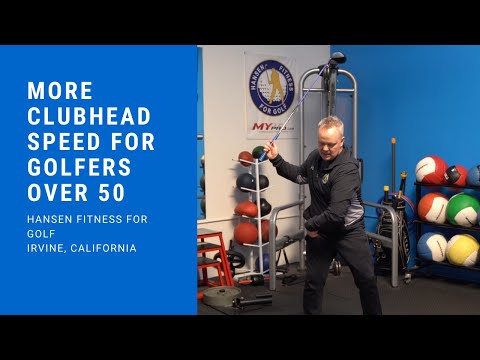 Видео: Повышенная скорость головки клюшки для гольфистов старше 50 лет
