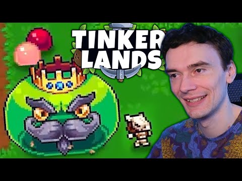 Видео: Эта игра прямо как Terraria в другой перспективе! // Tinkerlands #1
