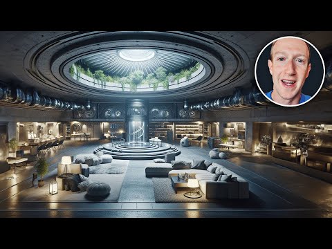 Видео: Внутри нового секретного бункера Марка Цукерберга