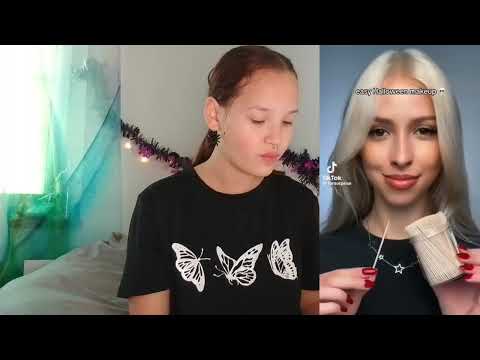 Видео: Делаю Halloween макияж ❤️👻