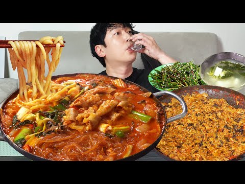 Видео: Гопчан тушеное мясо (острое рагу из говяжьих кишок) MUKBANG REALSOUND ASMR EATINGSHOW