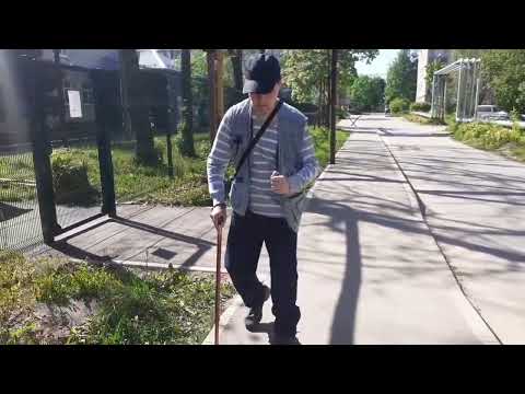 Видео: Жизнь после инсульта.Прогулка по посёлку.Часть 1