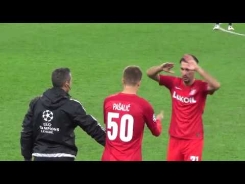 Видео: "Спартак" - "Севилья" 5-1 / Массимо Каррера