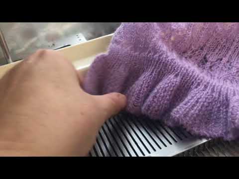 Видео: Ластичная рюша-оборка,на сдвиге игольниц.