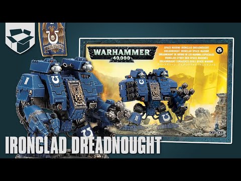 Видео: Распаковка - Space Marine Ironclad Dreadnought