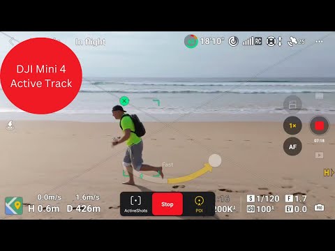 Видео: DJI Mini 4 новейший режим полета Active Shots Auto и более простые режимы Spotlight и POI