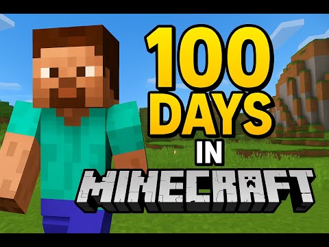 Видео: Преживях 100 дни в Minecraft Survival и това се случи…