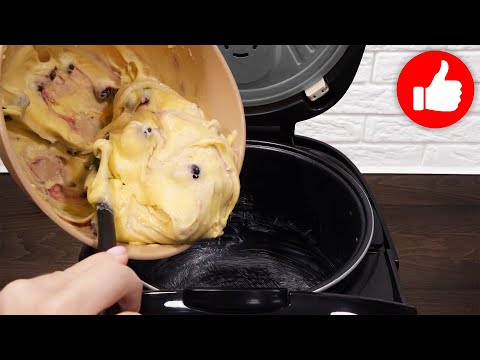 Видео: Как быстро просто приготовить пирог в мультиварке.  По этому рецепту пирог получается нежным вкусным