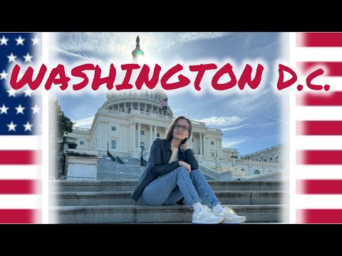 Видео: Вашингтон Округ Колумбия / Washington D.C. / Прогулка по столице США #сша #вашингтон  #америка #us