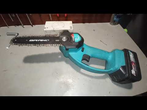 Видео: Пила GRAND АПЦ 20V/6"- 6. Проблема с ведущей шестерней.