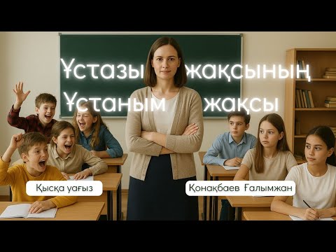Видео: Қысқа уағыз/Ұрпақ тәрбиелеудегі ұстаздың орыны/Қонақбаев Ғалымжан/ABU BAKIR SYDDYQ мешіті/Жаңатас