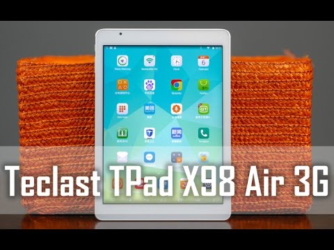 Видео: Обзор планшета Teclast TPad X98 Air 3G (Android и Windows 10) - Keddr.com