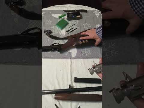 Видео: Итальянское ружье,,Benelli Rafaello,,не полная разборка сборка механизма.