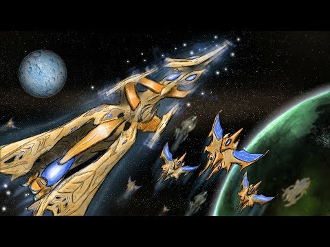 Видео: [Хроники StarCraft] История кораблей-ковчегов. Копьё Адуна. Память Незина. Гордость Алтариса.