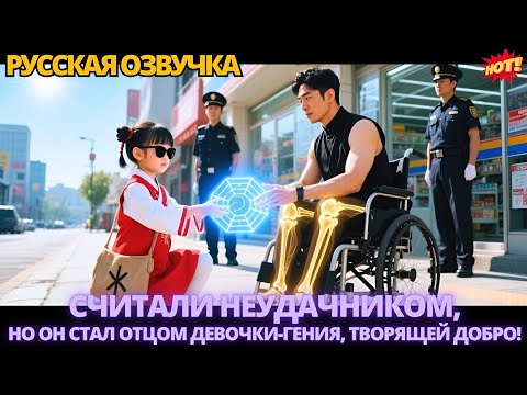 Видео: Считали неудачником, но он стал отцом девочки-гения, творящей добро! #китайские