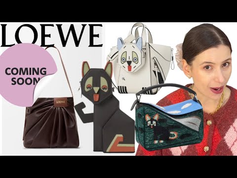 Видео: В ДЕКАБРЕ Коллекция Loewe x Louis Wain Cat S2026 🐱 Сумка-тоут с драпировкой, сумка-гамак, сумка-пазл