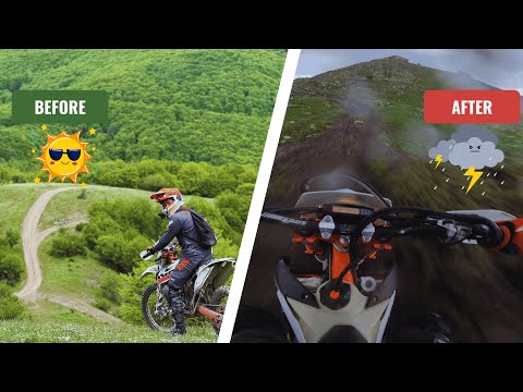 Видео: УДАРИ НИ ГРАДУШКА на връх Мургаш. Ендуро Бухово