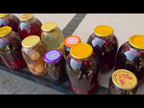 Видео: БАНКАЛАРИМ МУЗЛАМАСИН🍒🍒🍓🍓🍊🍊🍋🍋🍋