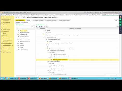 Видео: Бюджетирование 1С ERP |  Демонстрация в программе