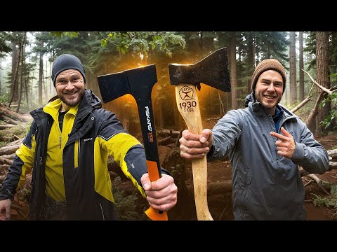 Видео: ВЫЖИВАНИЕ С ОДНИМ ТОПОРОМ - СССР VS Современный топор