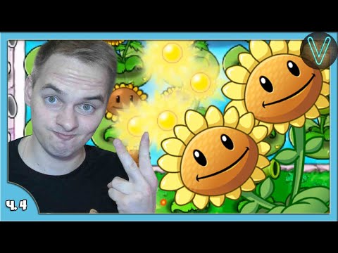 Видео: Супер читерные цветы / Эп. 4 / Plants vs. Zombies