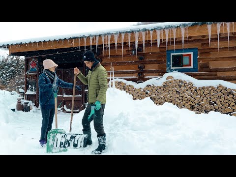 Видео: Корейский загородный дом оказался изолированным из-за рекордного снегопада во время праздников
