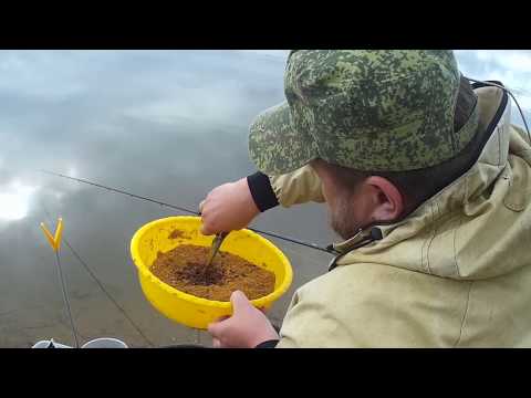 Видео: Фидерим на Рузском водохранилище,Жуковка.В поисках сопливого.