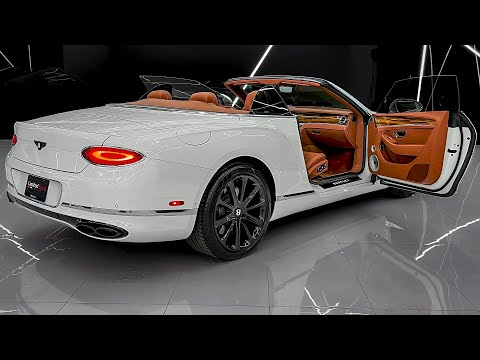 Видео: Bentley Continental GT Cabrio 2024 года — роскошный спортивный автомобиль!